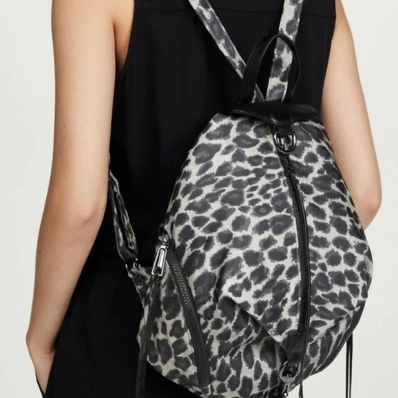 Rebecca minkoff leopard backpack new arrivals